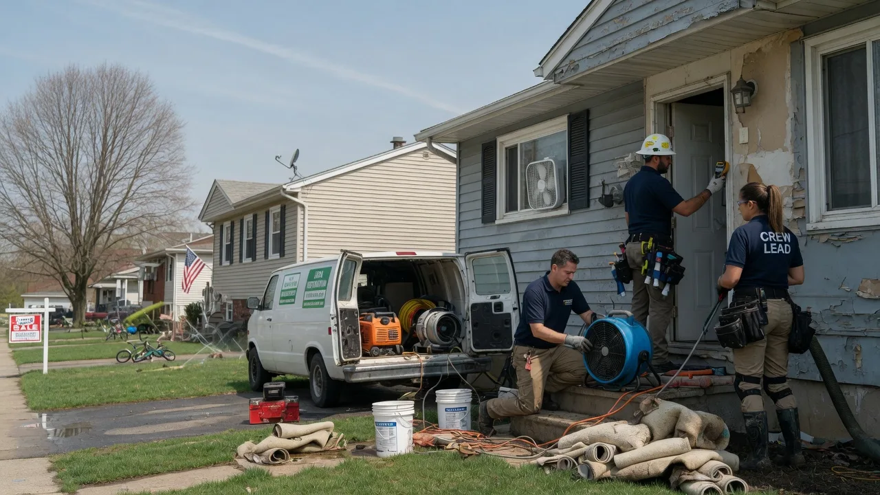 Flood Cleanup in Gwynedd Valley, PA near me